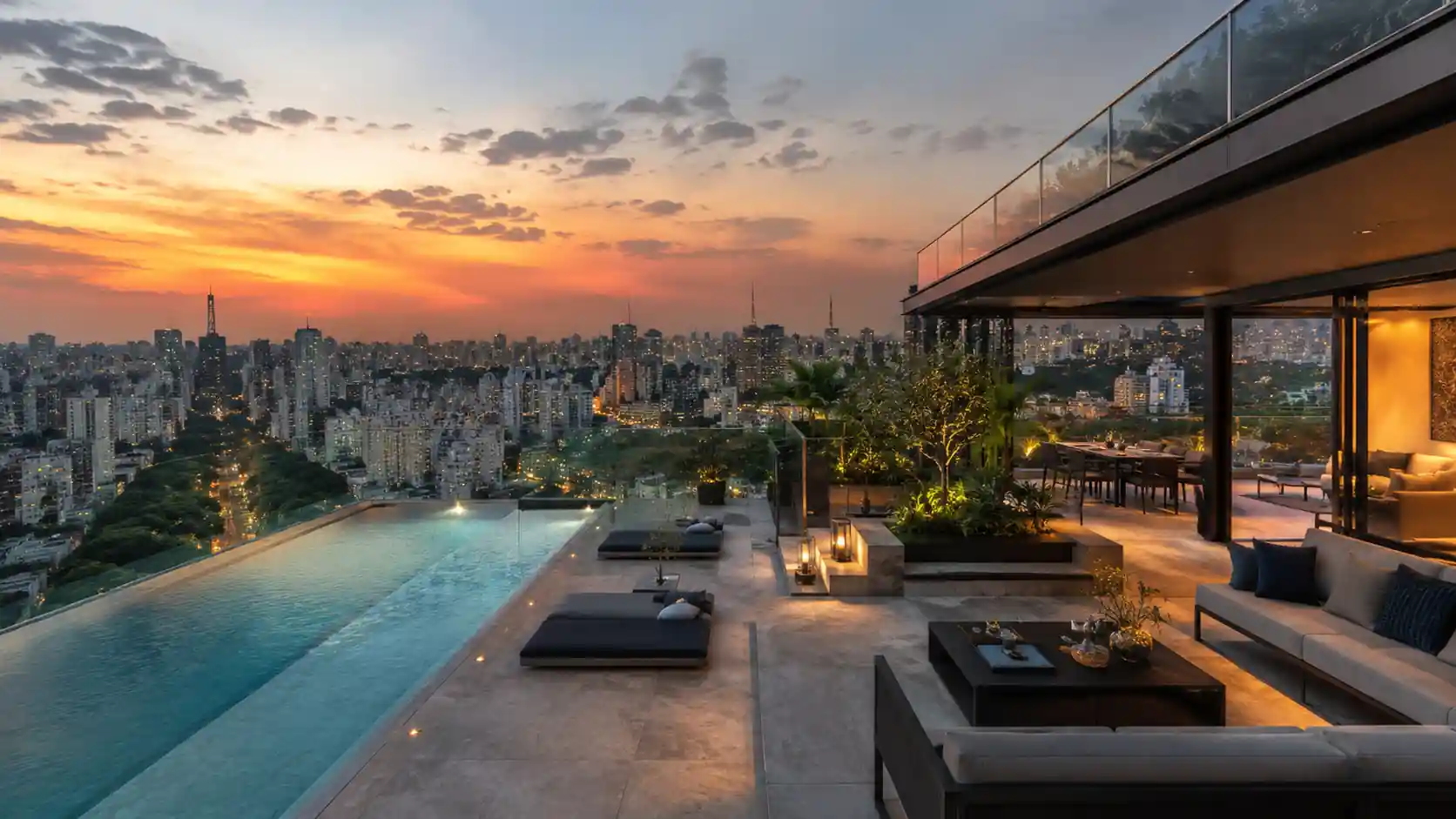 Cobertura duplex de luxo em São Paulo com terraço e piscina privativa 2026