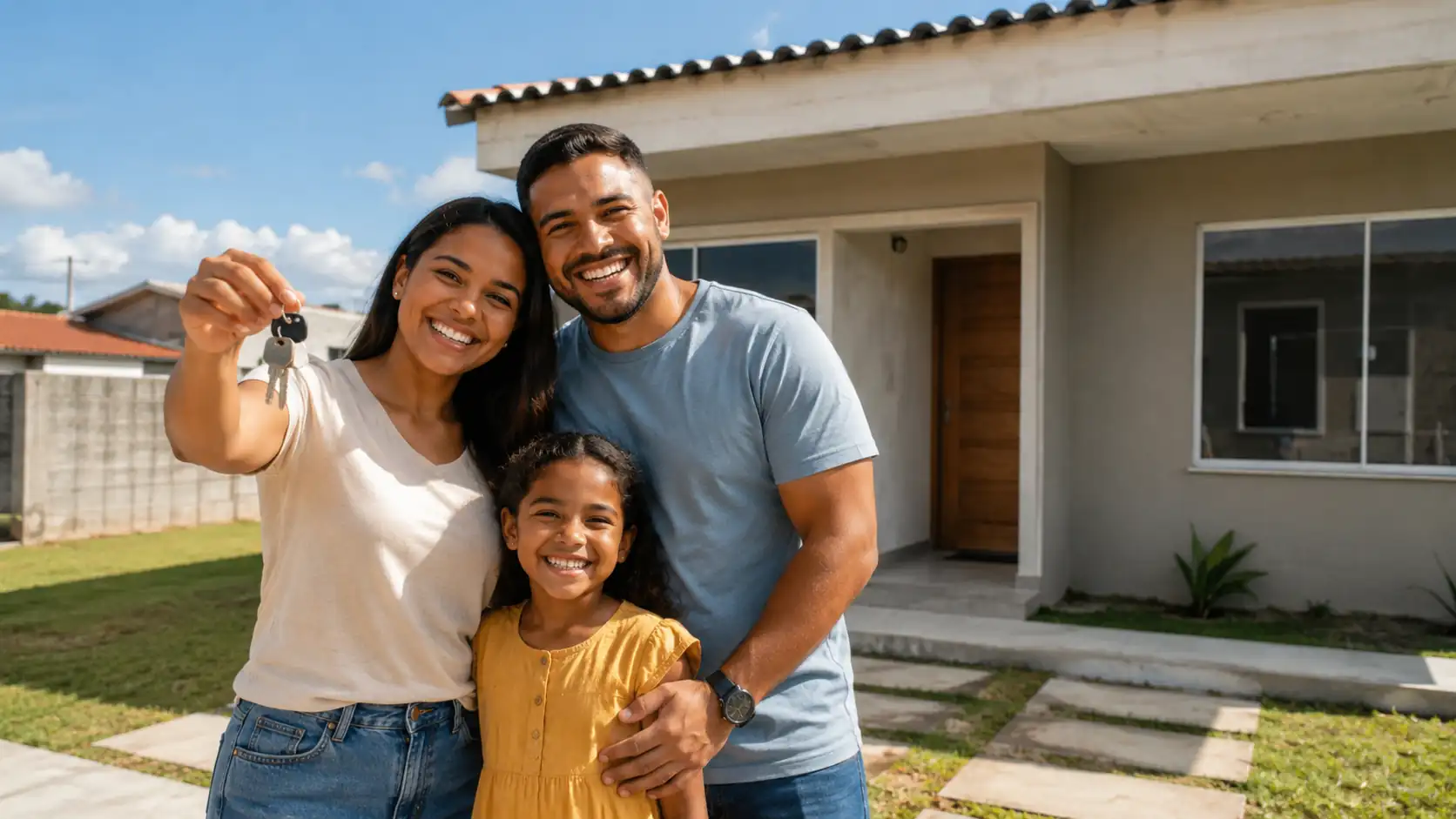 Consórcio imobiliário conceito de poupança coletiva para compra de imóvel no Brasil 2026