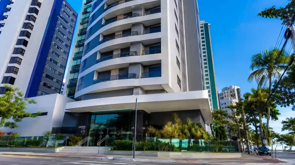 Apartamento 2 quartos a 200m da praia